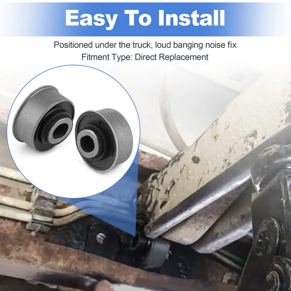 2X Torsion Bar Support Insulator For Chevrolet Silverado GMC Sierra 20829013 - Image 4 of 4