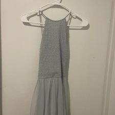 Luxurious H&M Beaded And Tulle Halter Dress - Size 6 - NWT