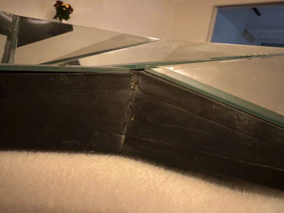 KARE Design Spiegel PRISMA 143x106 cm | Großer 3D Facetten Wandspiegel - Bild 2 von 4