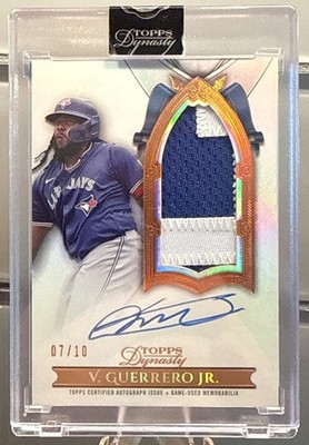 2024 Topps Dynasty Vladimir Guerrero Jr  Patch Auto 7/10 Sealed  
