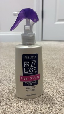 John Frieda Frizz Ease Heat Defeat Protective Spray 6oz, Opened