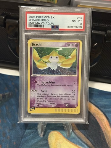 Jirachi graded PSA 8 for sale on eBay