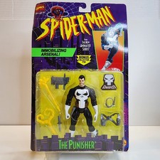 1995 Toy Biz Spider-Man Animated Series Punisher Immobilizing Arsenal