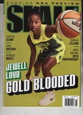 JEWELL LOYD SEATTLE STORM SLAM MAGAZINE OCT NOV 2024 NO LABEL ISSUE #252 WNBA