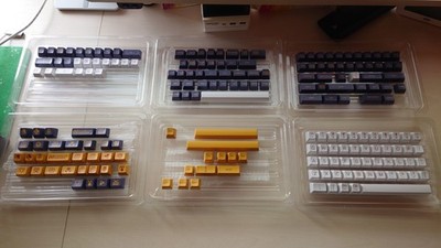 Domikey Double-Shot ABS, SA Profile Keycaps; ''Neon Genesis Evangelion''