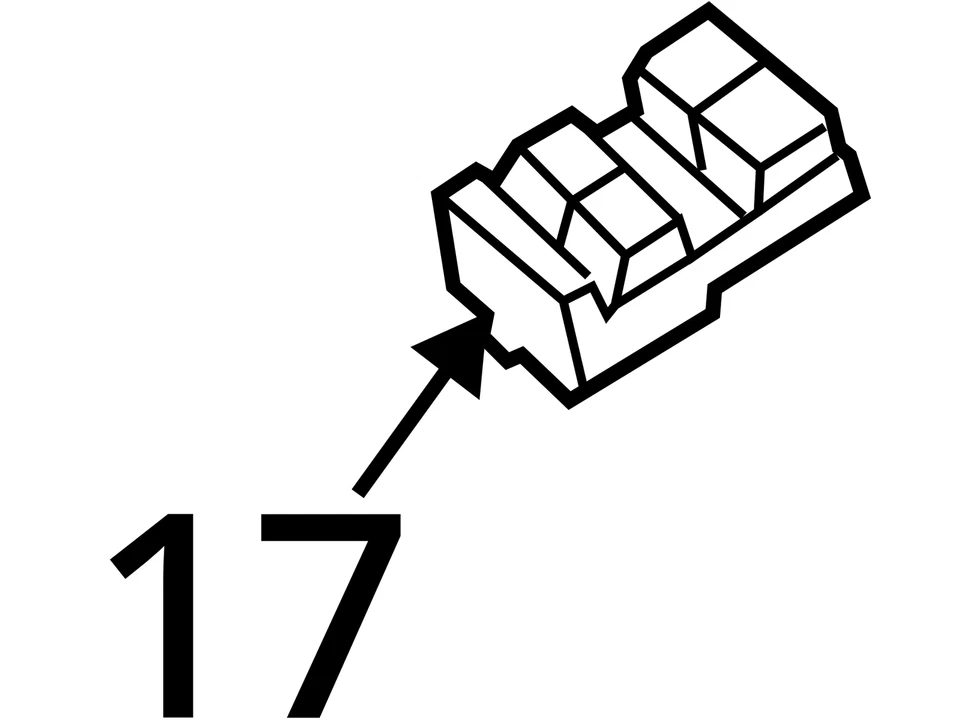 Chevrolet Malibu 2013-2013 conductor puerta izquierda maestro interruptor ventana eléctrica AIA3D Foto 4 de 4