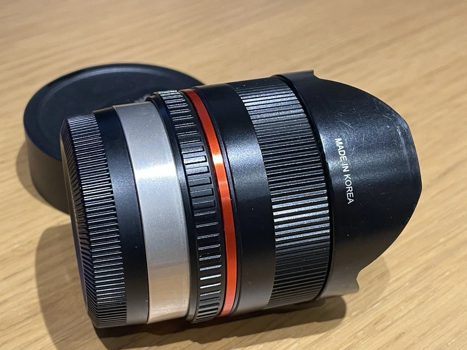 Samyang 8mm Fisheye Lens F2.8 For Fuji X Mount Good Condition - Image 4 of 4