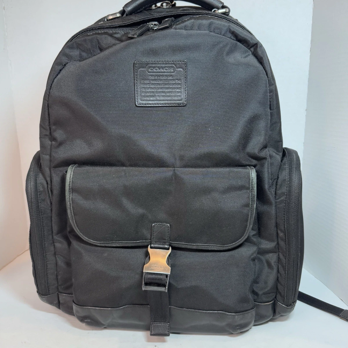 Coach Black Backpacks for Men for sale | eBay