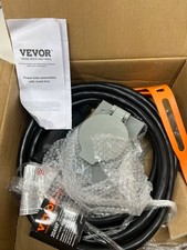 VEVOR 25 ft. 30 Amp 125-Volt Generator Extension Cord and Power Inlet Box Kit