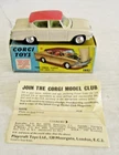 CORGI TOYS #234 FORD CONSUL 315 CLASSIC MIB 1966
