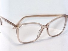 GUCCI Clear Designer Full Eyeglasses Frames Only GG0026O 013 Pink Gold Italy
