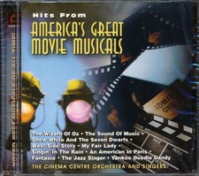 CD The Cinema Centre Orchestra And Singers - Hits From America’S Great Movie Mus