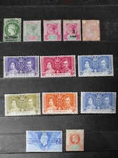 Colonies Britanniques. 13 timbres-N*-Seychelles- St Vincent- Ste Hélèna Neufs**