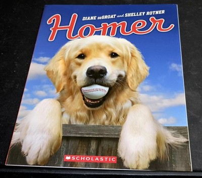 HOMER by Diane DeGroat & Shelley Rotner (1ST PRINTING) Like New