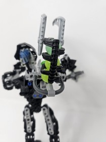 Lego 8729 -Bionicle Toa Nuparu Inika Toa As Is No Manual or Canister As Pictured