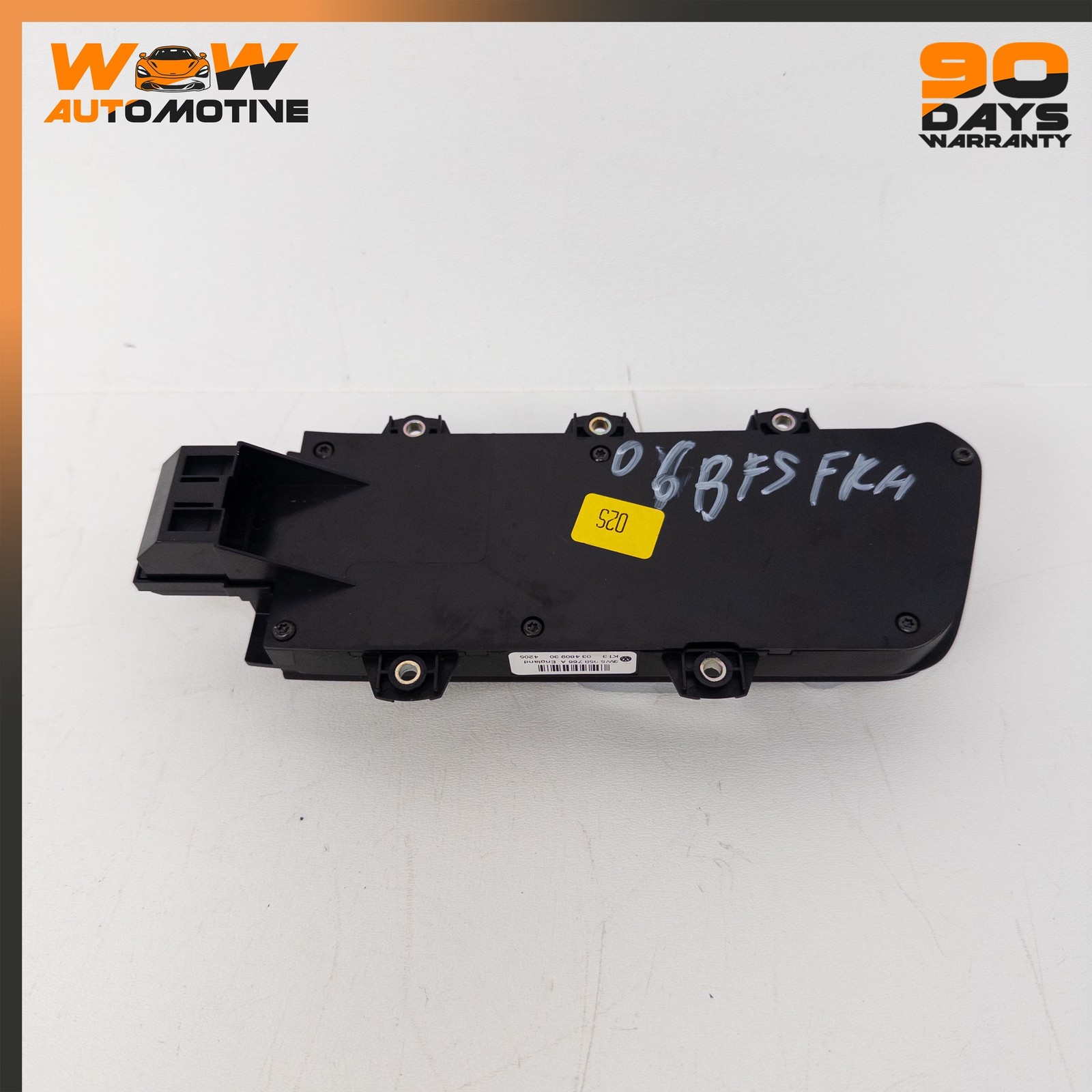 06-13 BENTLEY CONTINENTAL FLYING SPUR FRONT RIGHT SEAT CONTROL MEMORY SWITCH OEM