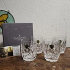 4 Vintage Waterford Westhampton Double Old Fashioned Drinking Glasses W/ Box