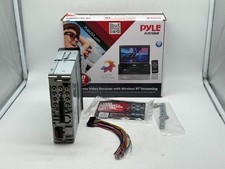 Pyle Single DIN Car Stereo Receiver - 7" Touchscreen Display, CD/DVD Player