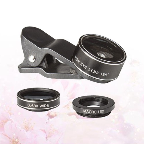 3 Phone Lens Set Telescopic Cellphone Lenses Smartphone Camera - Picture 12 of 12