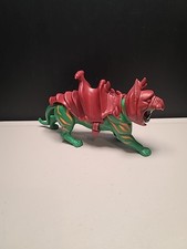 Vintage MOTU Masters Of The Universe Battle Cat Figure With Armor He-Man