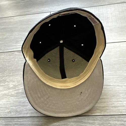 Vintage 90er Dallas Stars schwarz Wolle New Era 59fifty Mütze NHL Herren Größe 6 7/8 - Bild 3 von 10