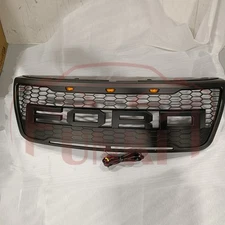 For 2011-2015 Ford Explorer Bumper Grill W/ Letters/LED Upgrade Front Grille