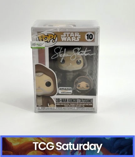 FUNKO POP 10 STAR WARS OBI-WAN KENOBI STEPHEN STANTON AUTO