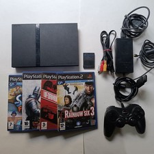 Sony PS2 Slim + Controller + 4 Giochi + Accessori – Testata e Funzionante