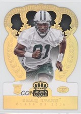 2014 Crown Royale Rookie Class of Gold Holofoil 24/25 Shaquelle Evans Shaq 0f6