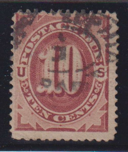 E4303: US #J19 Used, Fine, Sound; CV $35