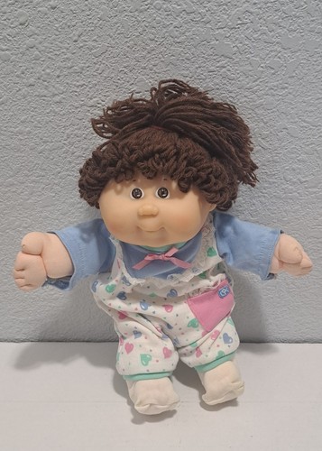 Coleco Cabbage Patch Kids Baby Doll CPK Brown Hair/Eyes 1982 Vintage! - Picture 4 of 10