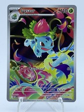 Ivysaur 134/132 Mega Evolution English Illustration Rare Near Mint