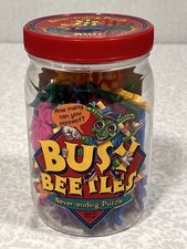 1996 Busy Beetles Never Ending Puzzle Interlocking Pieces Vintage 63 PC 90s Toys