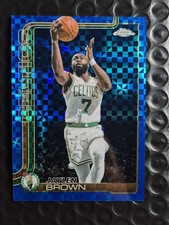 2025-2026 Topps Chrome Jaylen Brown Blue X-Fractor #51