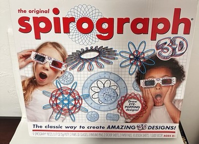 The Original Spirograph 3D from PlayMonster Full New In Box Set