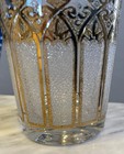 Set of 8 Vintage Rocks Whisky MCM Washington Glasses Gold Barware Pasinski — photo 4