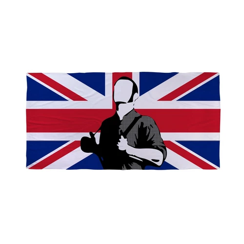 58x28" Skinhead - Union Jack - Beach Towel