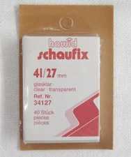 Hawid Schaufix Clear Stamp Mounts 41/27 Pack of 40 (m18)