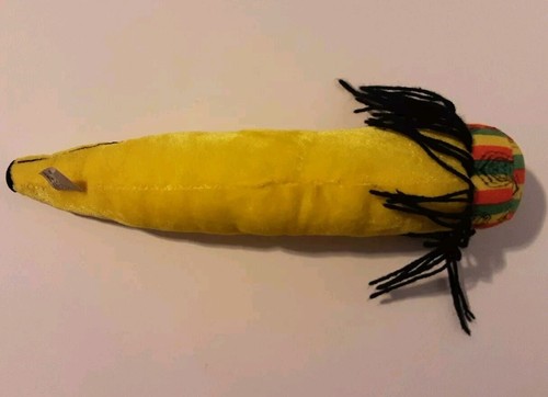 Rasta Jamaican Smiling 13" Plush Banana Rastafarian National Prize and Toys - 第 2/6 張圖片