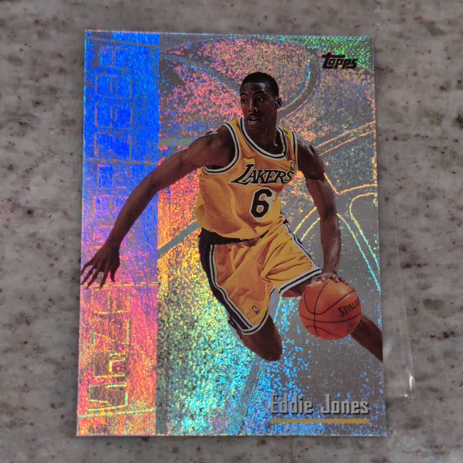 1998-99 Topps Cornerstones Eddie Jones #C13 - 1:540 Pack Odds