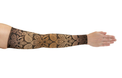 CASBAH BEIGE Compression Sleeve by LYMPHEDIVAS, Gauntlet Option ANY SZ & LVL New
