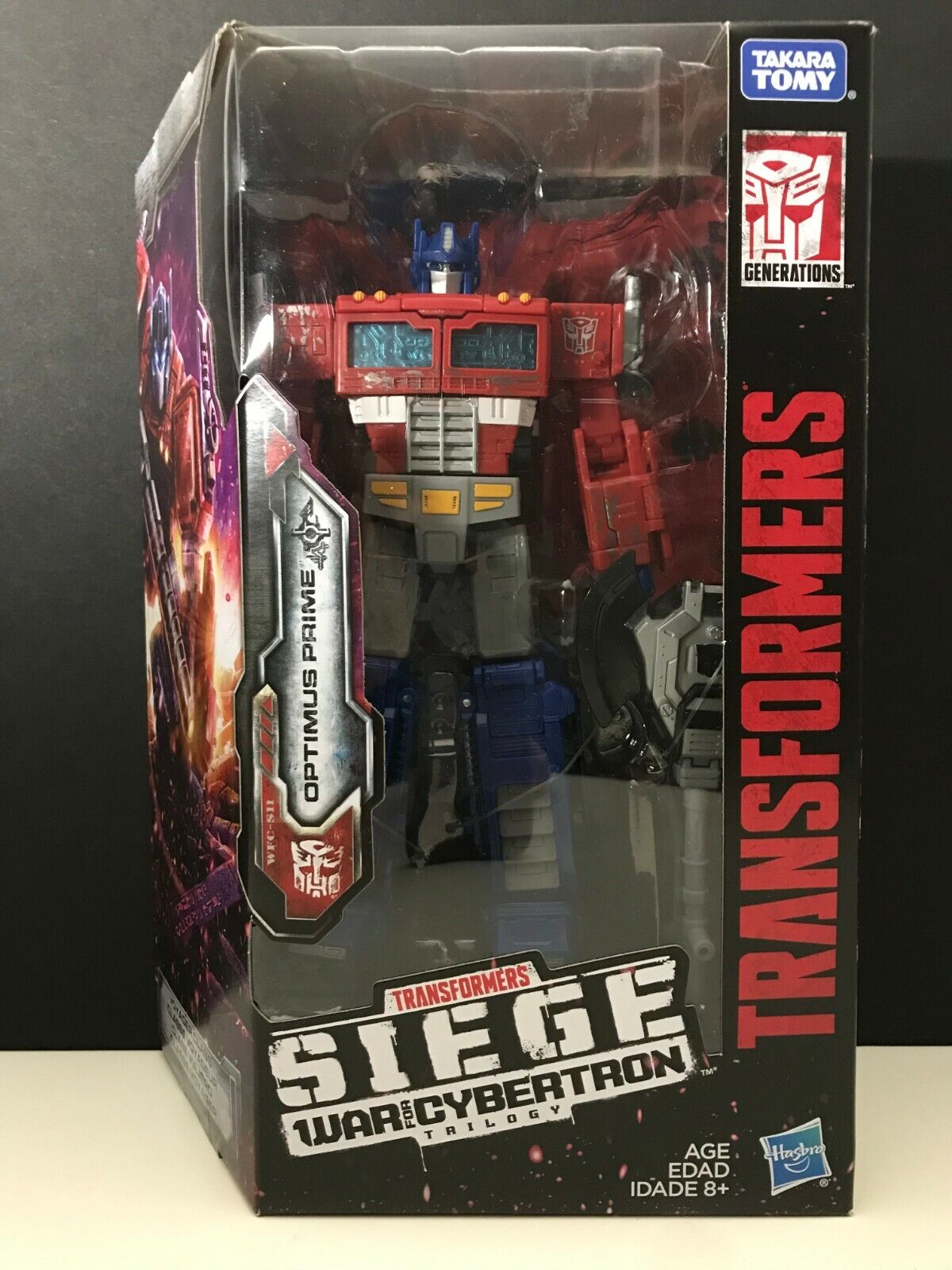 HASBRO TRANSFORMERS SIEGE WAR FOR CYBERTRON NETFLIX 2019 OPTIMUS PRIME WFC-S11