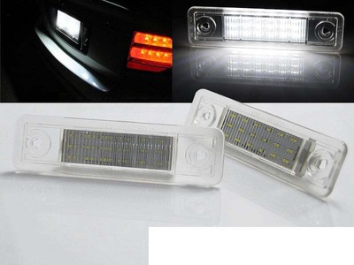 LED-rekisterikilven valot for Opel CORSA OMEGA VECTRA ZAFIRA: lle PROP03WL XINO 
