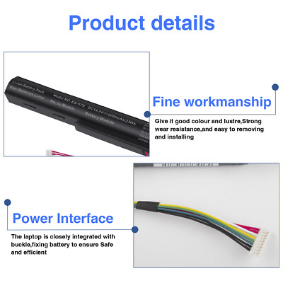 Batterie Acer AS16A5K AS16A7K AS16A8K Pour Aspire E15 E5-575 E5-575G - 14.8V 2600mAh
