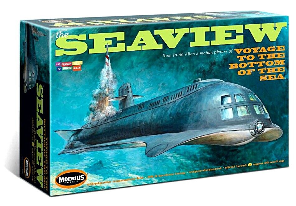 Voyage to the Bottom of the Sea MOVIE Seaview 1:128 Model Kit SEALED186MB10 Voyage to the Bottom of the Sea MOVIE Seaview 1:128 Model Kit SEALED186MB10