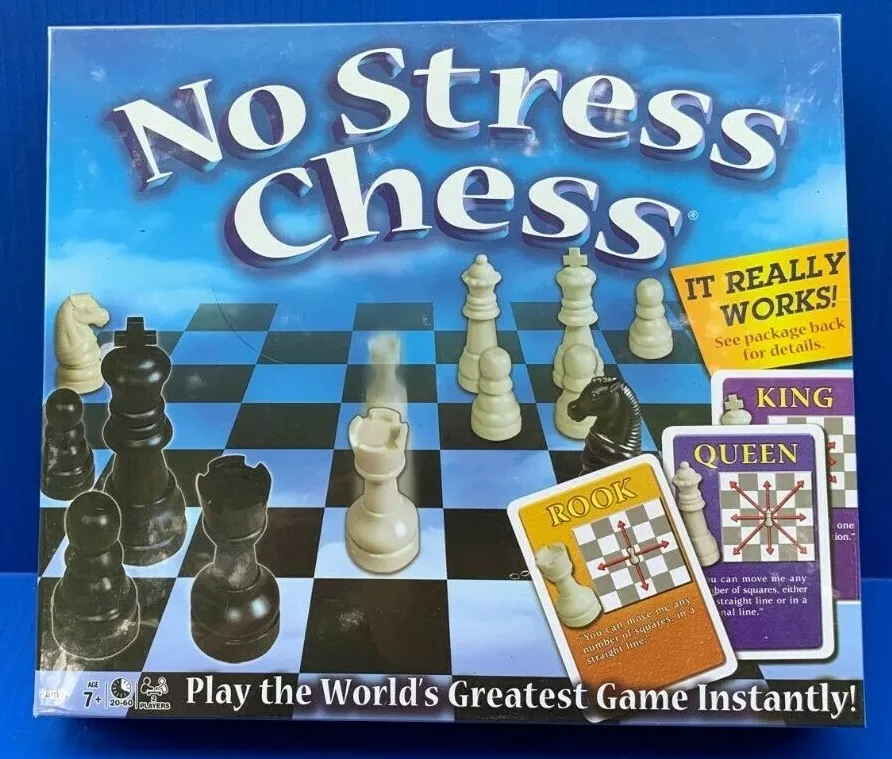 Winning Move Games No Stress Chess Learn to Play Fast & Easy New Factory  Sealed