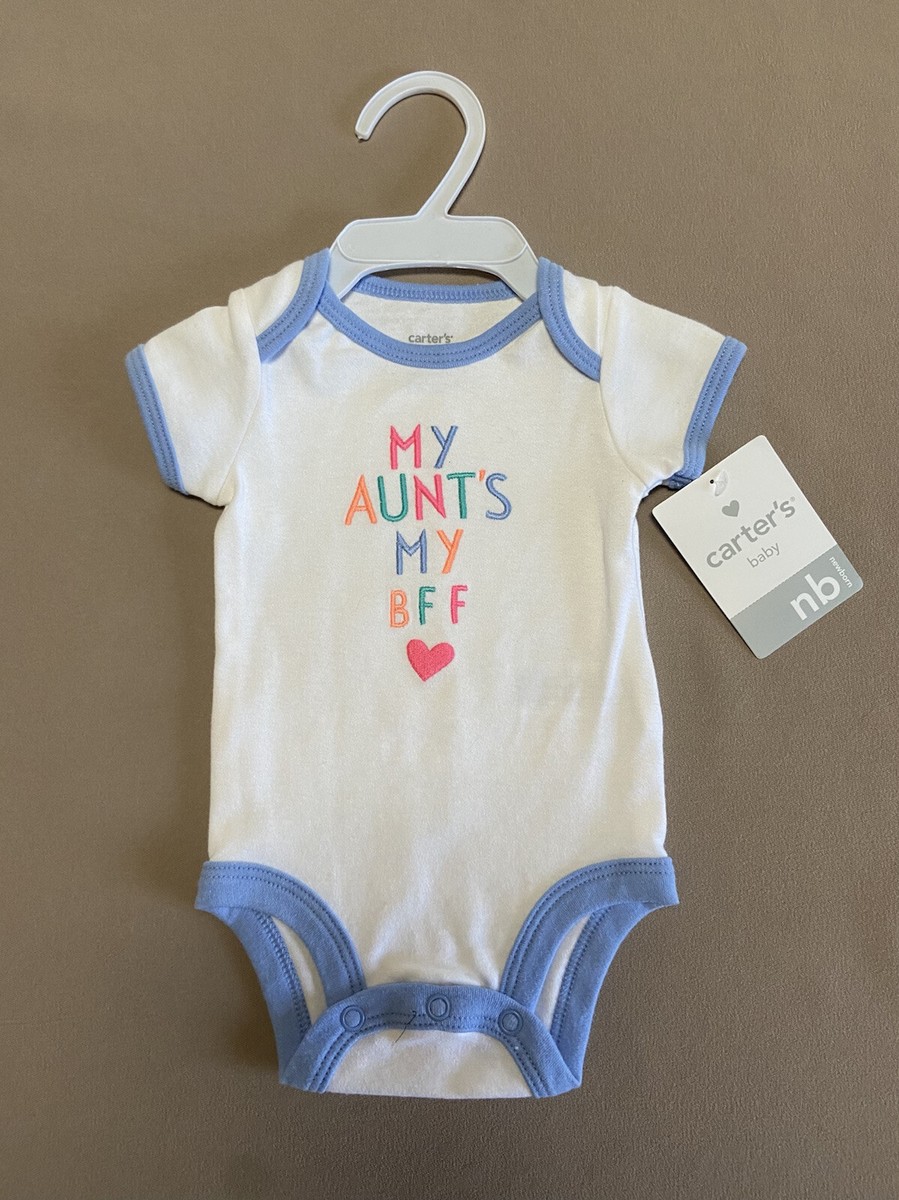 Carter's Newborn Baby Girls “My Aunt's My BBF” One-Piece Bodysuit