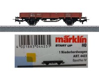 MäRklin 4423 Niederbordwagen Kklm 505 Db Epoche Iii Ac H0 Neu
