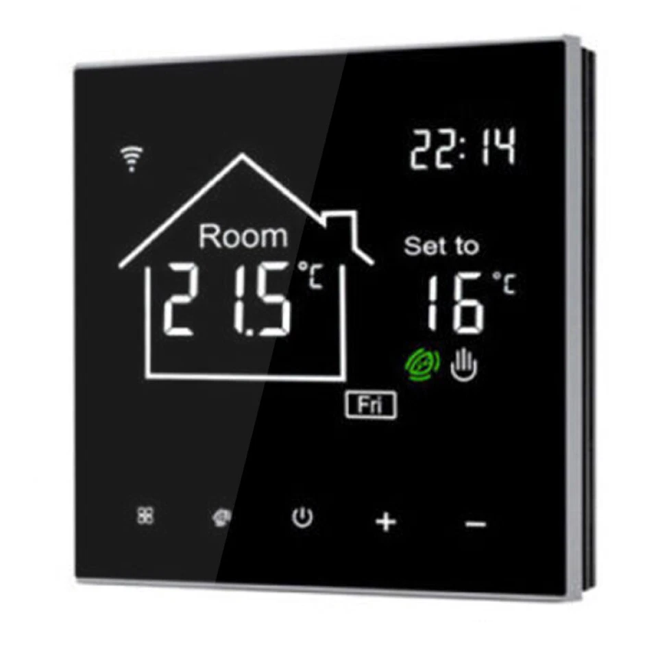 Wifi Raumthermostat Fußbodenheizung Raumtemperaturregler Raumregler digital LCD - Bild 4 von 4