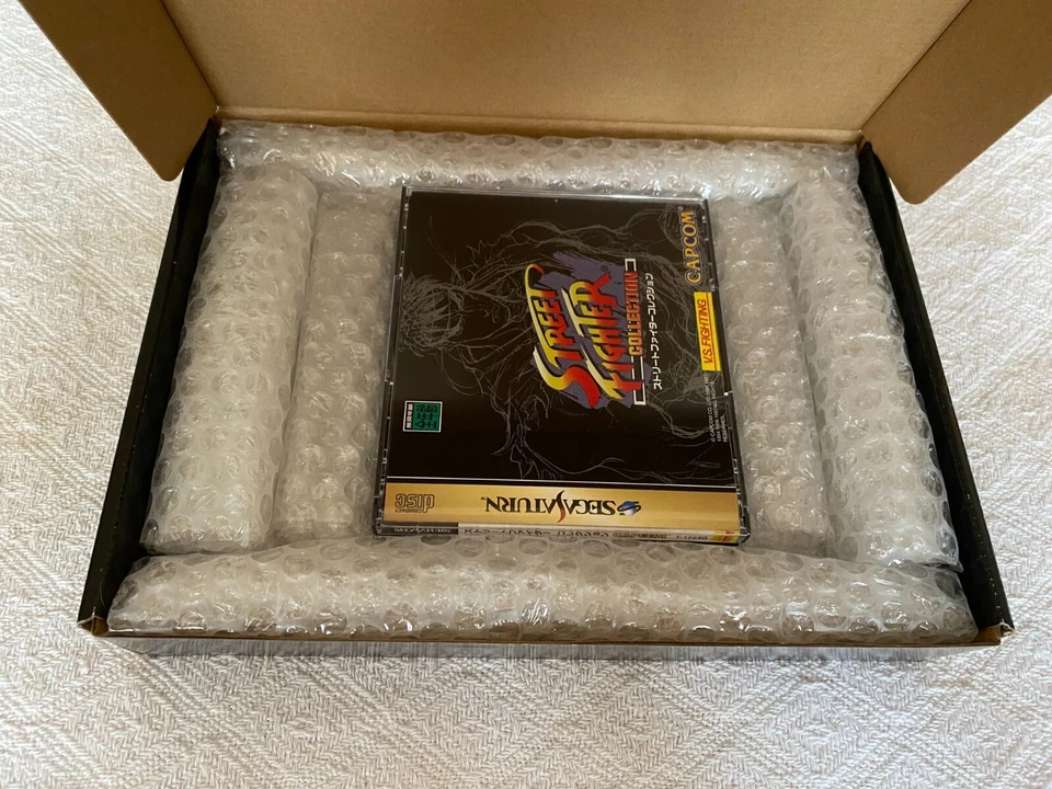 Street Fighter Collection Sega Saturn - NTSC-J Japan VGC CIB - Tracked - Image 3 of 4